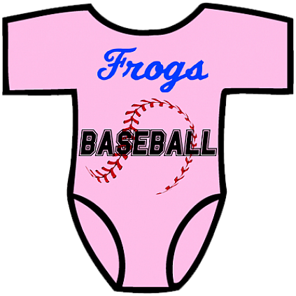 Club Baby Romper: Baseball Seams
