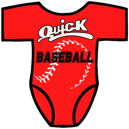 Club Baby Romper: Baseball Seams