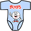 Club Baby Romper: Happy Baseball