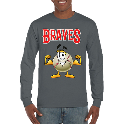 Club T-Shirt, Lange Mouw: Mr. Baseball