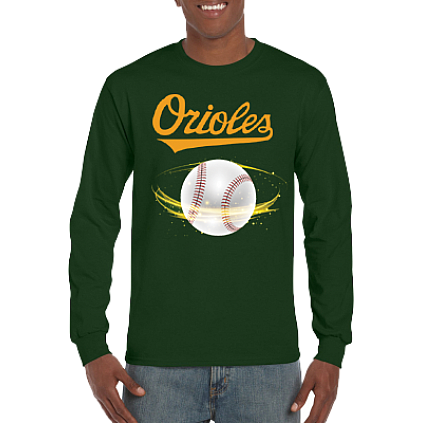 Club T-Shirt, Lange Mouw: Planet