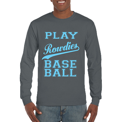 Club T-Shirt, Lange Mouw: Play Baseball