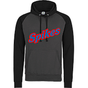 Spikes Kontrast-Hoodie