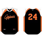 Gophers Softball Jersey, Flatback Mesh