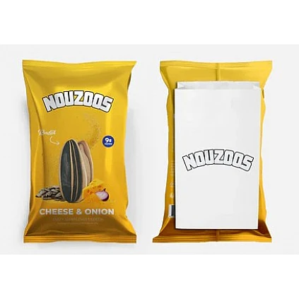 Nouzoos Zonnebloempitten, Kaas & Ui