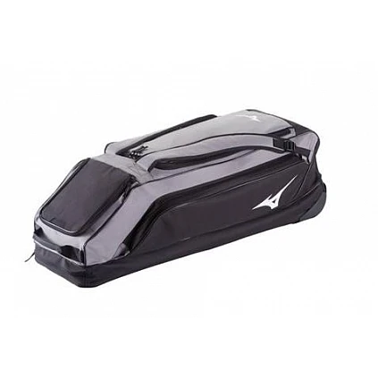 Mizuno Classic Wheel Bag G2, Grey/Black