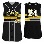 NewSchool FP Jersey Sleeveless Full-Button