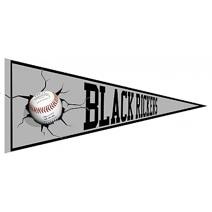 Banderin Braine Black Rickers