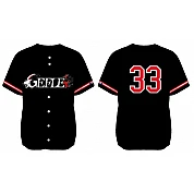 Gefle Shirt, Zwart: Flatback Mesh