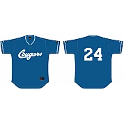 Karlsruhe Cougars Jersey: Mixed Teams, 2 buttons, Flatback Mesh