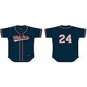 Limburg White Sox Jersey: Flatback Mesh