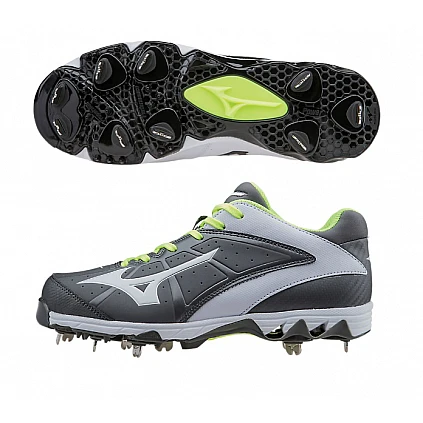 Mizuno 9-Spike Swift 4 Low Women: Grey