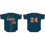 Jersey Nederland O.S. Athene, marineblau Flatback-Netz