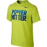 Camiseta Nike Juvenil Play the Bench: amarillo neón
