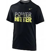 Camiseta Nike Power Hitter, oven: negro