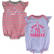 Pink Sparkle Creeper Yankees, set of 2