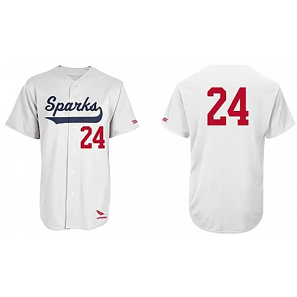 Sparks Shirt Honkbal Wit