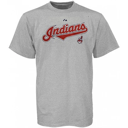Sweep T-Shirt Indians, Youth, grey