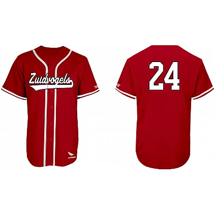 Zuidvogels Shirt: Rood