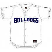 Bulldogs Shirt, wit