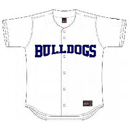 Bulldogs Shirt, wit