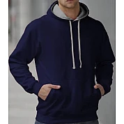 Capuchon Sweater 2 Kleuren: Navy/Grijs