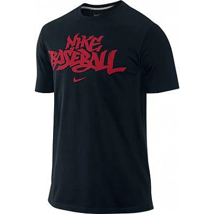 Nike T-Shirt Script Black