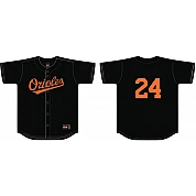 Orioles Shirt Softbal, FlatBack Mesh