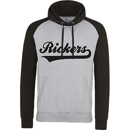 Braine Black Rickers Contrast Hoodie