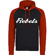 Nottingham Rebels - Felpa con cappuccio a contrasto