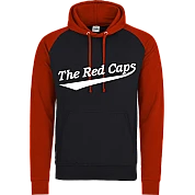 Red Caps Contrast Hoodie