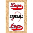 Club All-Over Beach Towel: Baseball