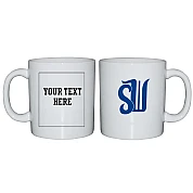 La Louvière Snarling Wolves Mug