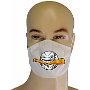 Mouth Mask Cracked Bat