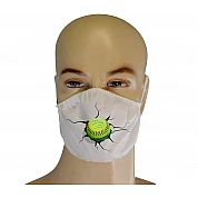 Mouth Mask Cracked Softball