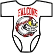 Club Baby Romper: Angry Baseball