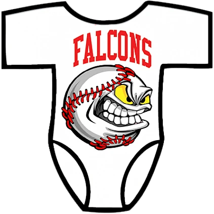 Club Baby Romper: Angry Baseball