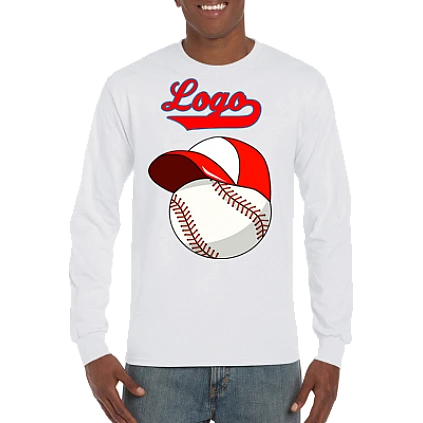 Camiseta Club, manga larga: Baseball+Cap