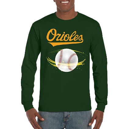 Club T-Shirt, Lange Mouw: Planet