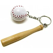Sleutelhanger Honkbal + Knuppel