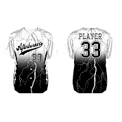 Maglia Afterburners: Lightning, Flatback Mesh