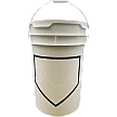 Covee Ball Bucket: White