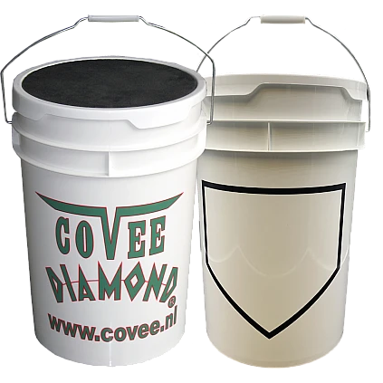 Covee Ball Bucket: White