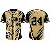 Amiens Jackals Alternate Jersey, Flatback Mesh