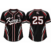 Kings College Alternate Jersey, Flatback Mesh