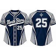 Oldham North Stars Alternate Jersey, Flatback Mesh