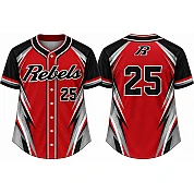 Nottingham Rebels Alternate Jersey, Flatback Mesh