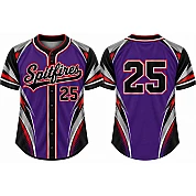 Exeter Spitfires Alternate Jersey, Flatback Mesh