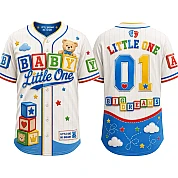  Party Jersey Mesh: Baby Block