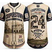  Party Jersey Mesh: Cooperstown